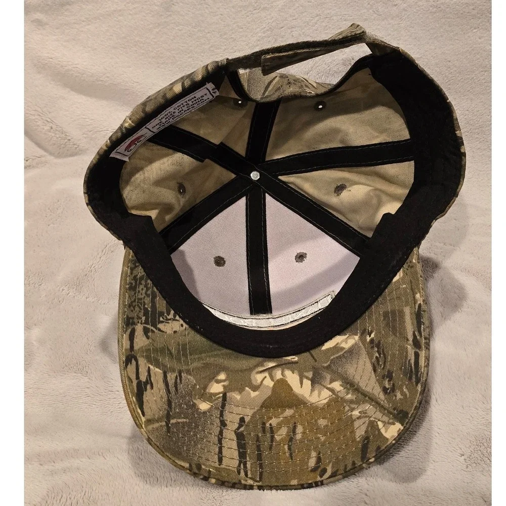 Daniel Boone Quality Log Homes Camo Hunting‎ Hat Adjustable Cap